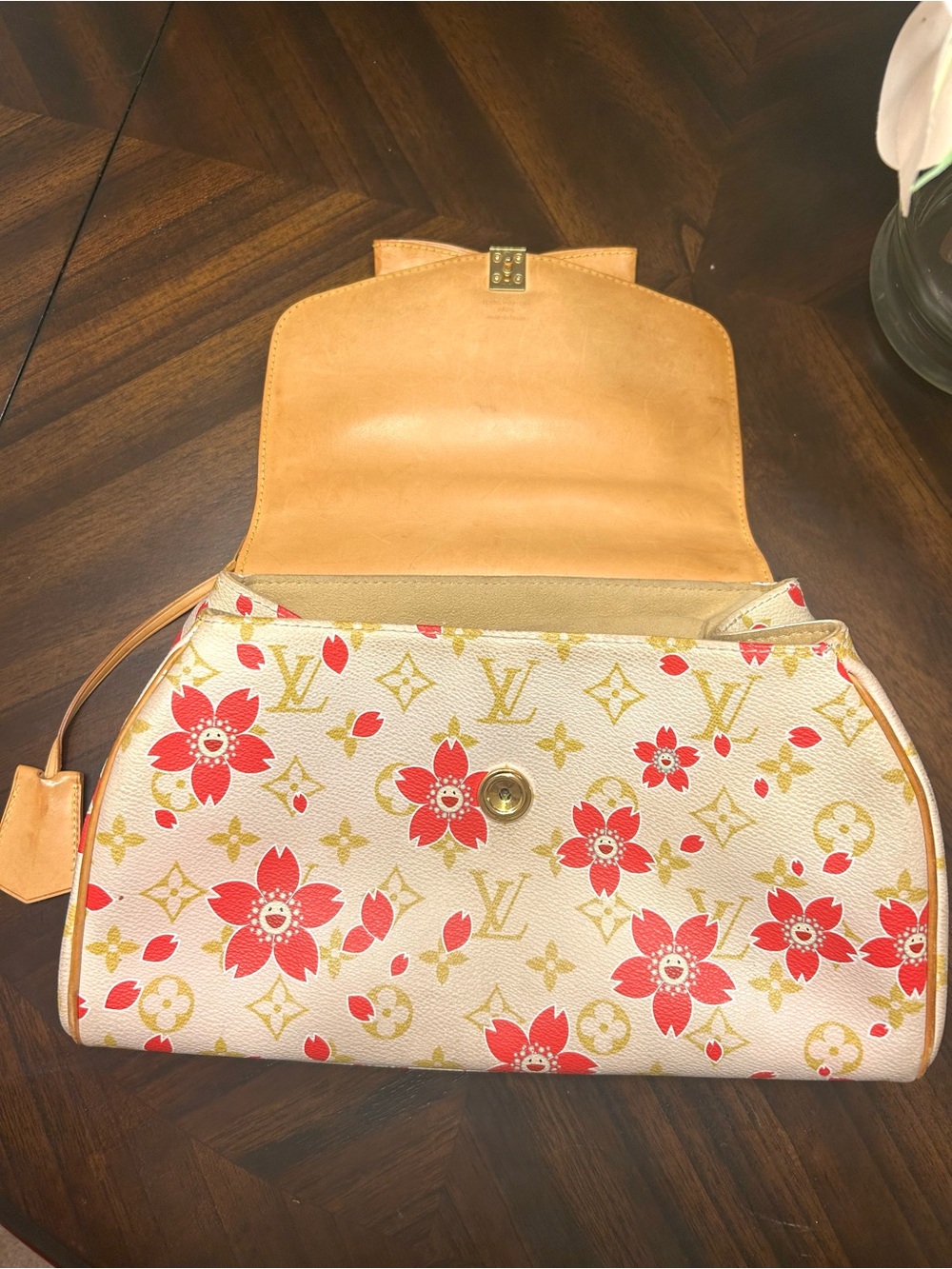 Authentic Louis Vuitton Monogram Takashi Murakami Cherry Blossom Sac - Picture 13 of 15